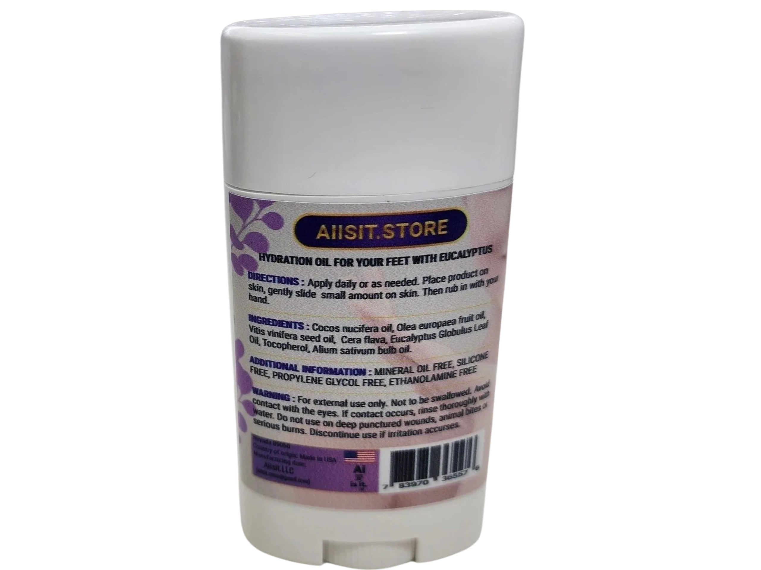 Aiisit.store  Love Your Feet  Hydration Oil With Eucalyptus