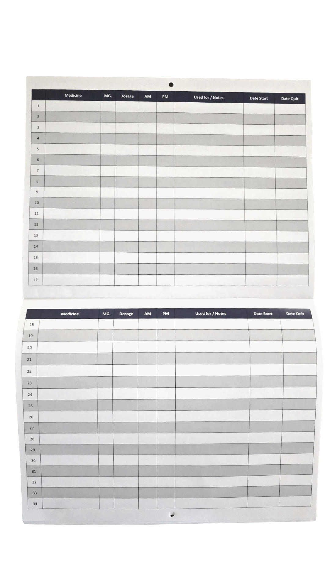 Aiisit  Healthcare Calendar Book (Each)