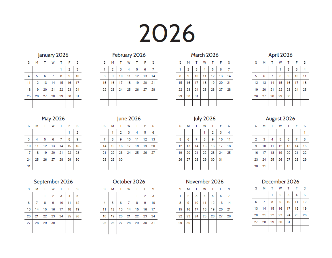 Aiisit  Healthcare Calendar Book (Each)